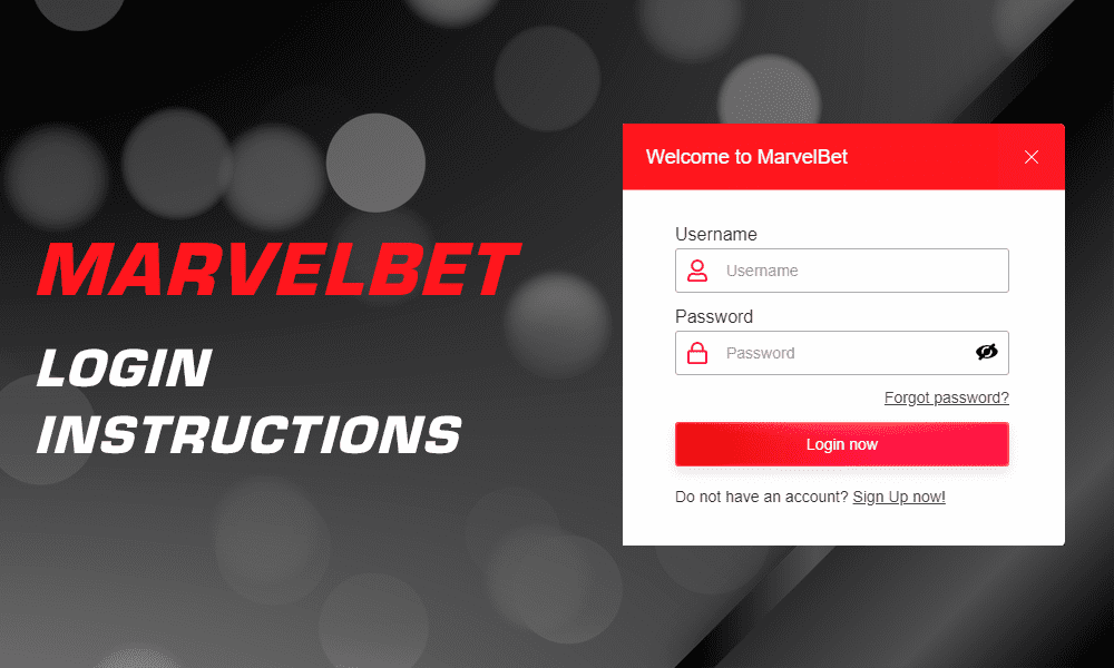 How to log in to Marvelbet after creating an account