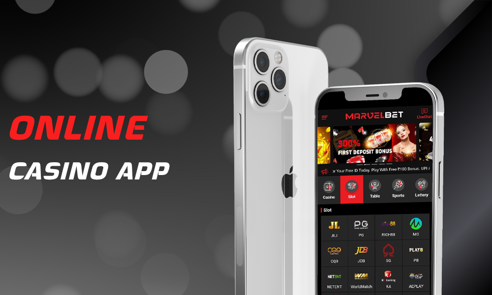 MarvelBet Online Casino App for Indian gamblers: jackpot lotteries, table games, and a 300% first deposit bonus