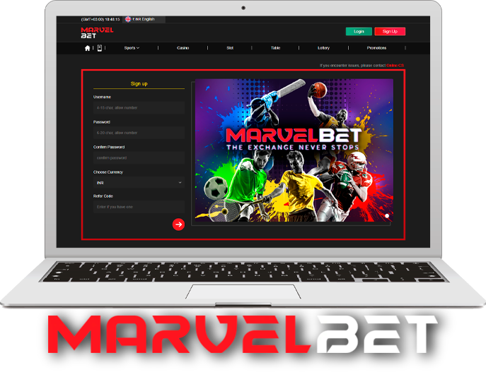 Detailed instructions for Registration, Verification and Login on Marvelbet